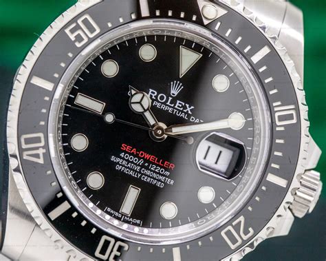 rolex sea dweller anniversary red.